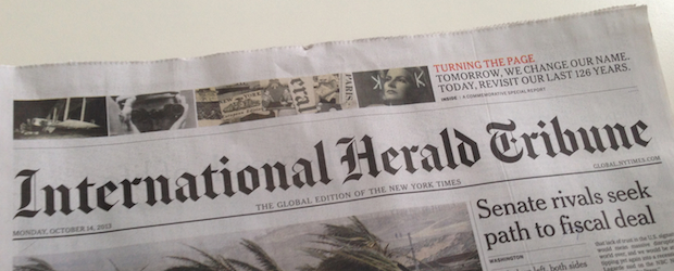 International Herald Tribune