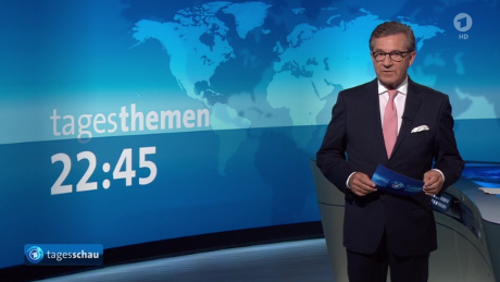 Tagesschau mit Beinfreiheit