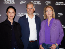 Tania Reichert-Facilides,  Désirée Nosbusch und Eric Welbers 