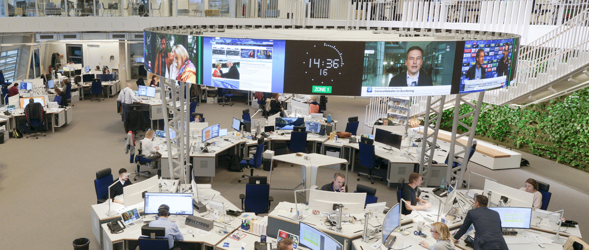 Tagesschau-Newsroom