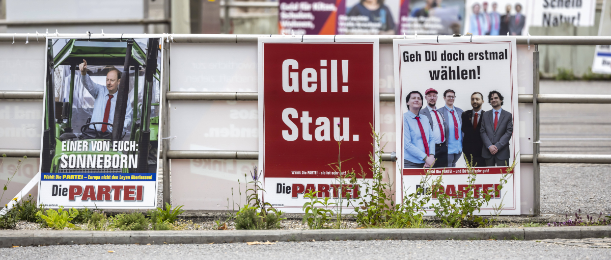 Wahlwerbung für Die Partei