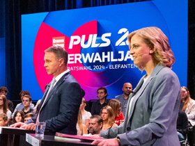 Elefantenrunde bei Puls 24