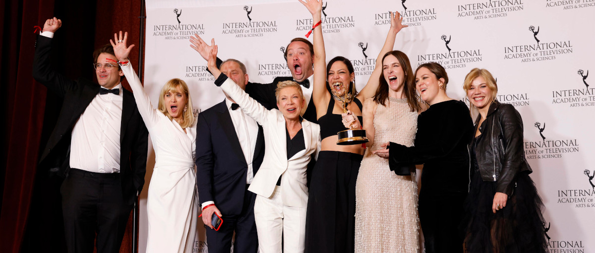 Katja Hofem und das Team Liebes Kind / iEmmys