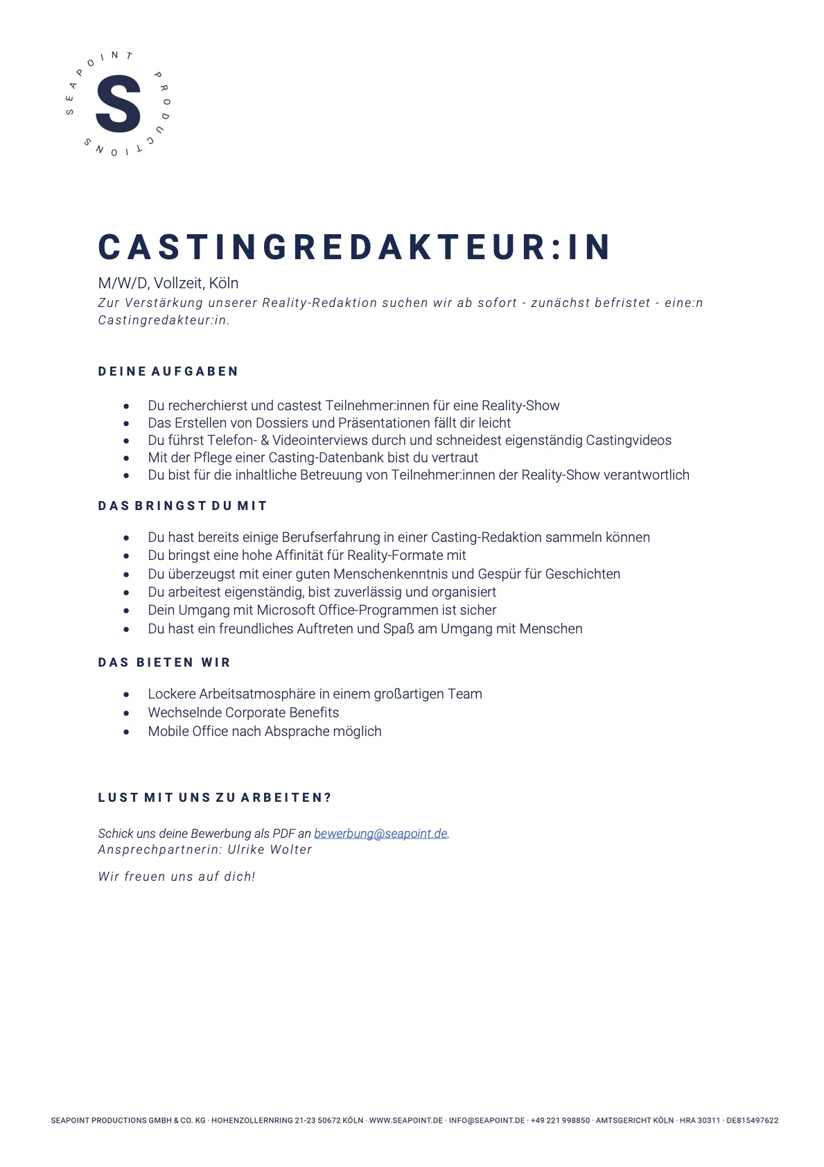 Castingredakteur:in