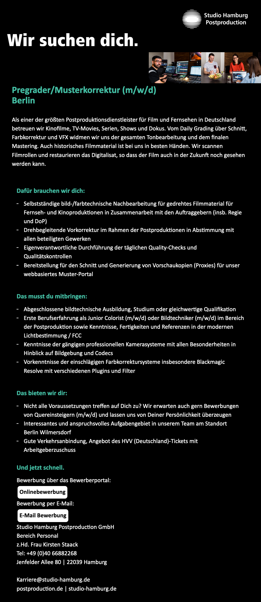 Pregrader/Musterkorrektur (m/w/d)