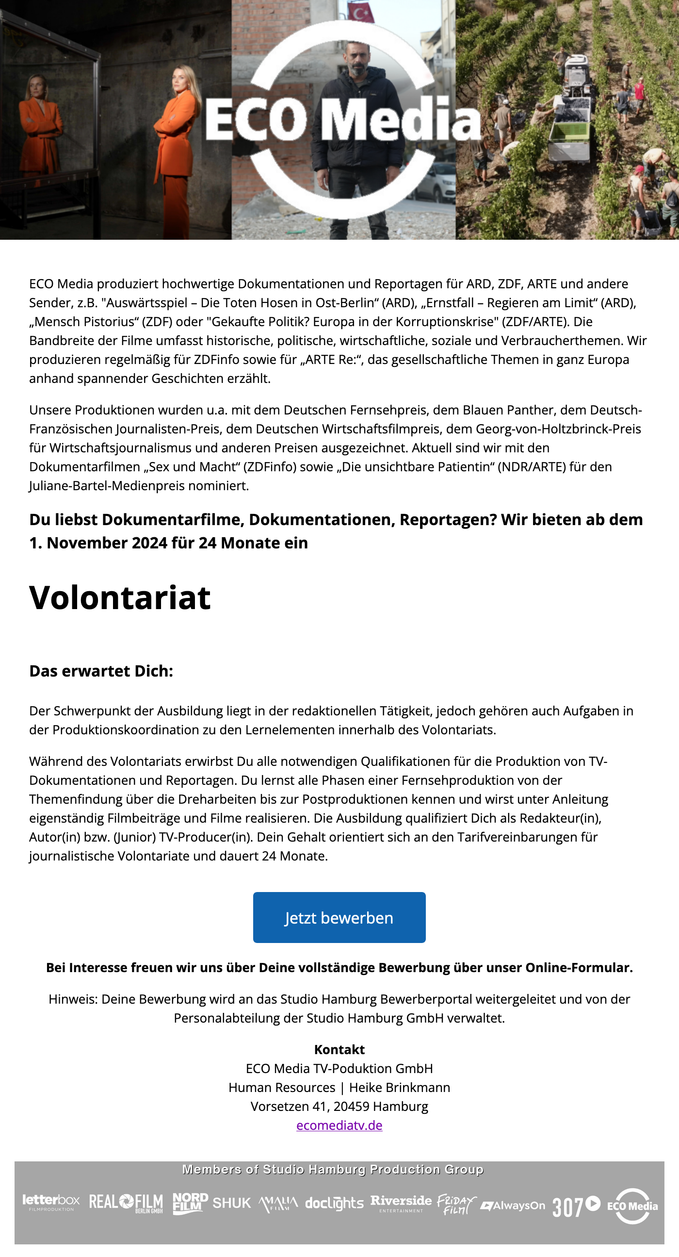 Volontariat