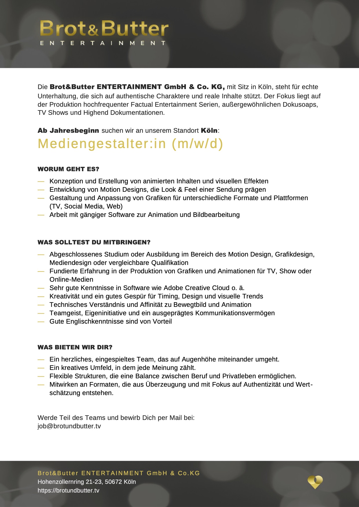 Mediengestalter:in (m/w/d)