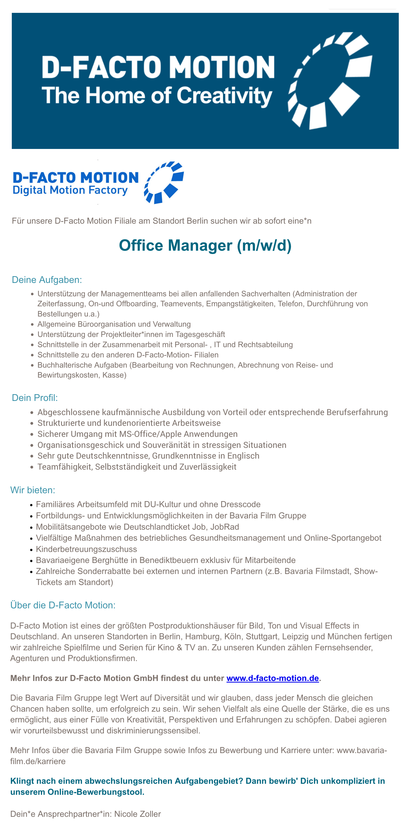 Office Manager (m/w/d)