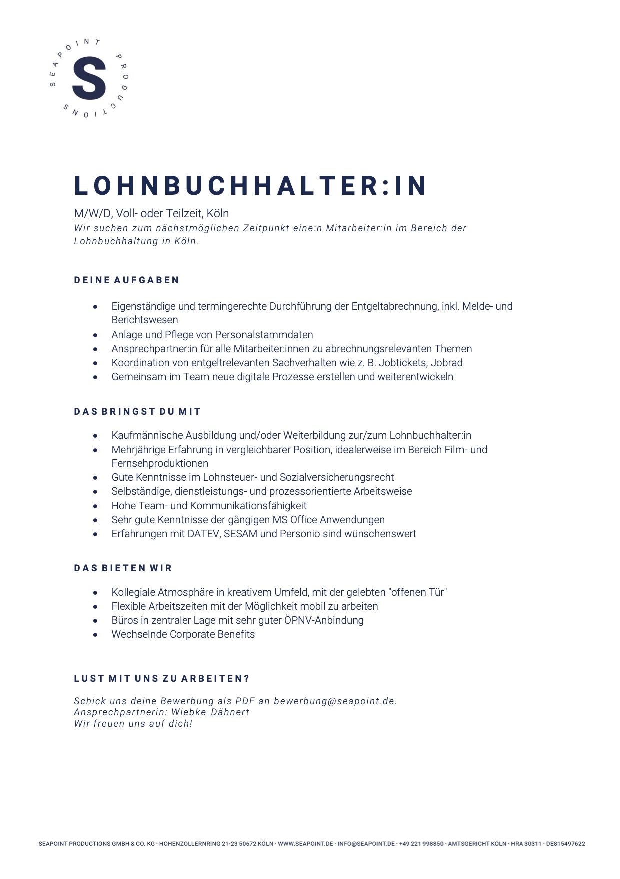 Lohnbuchhalter:in