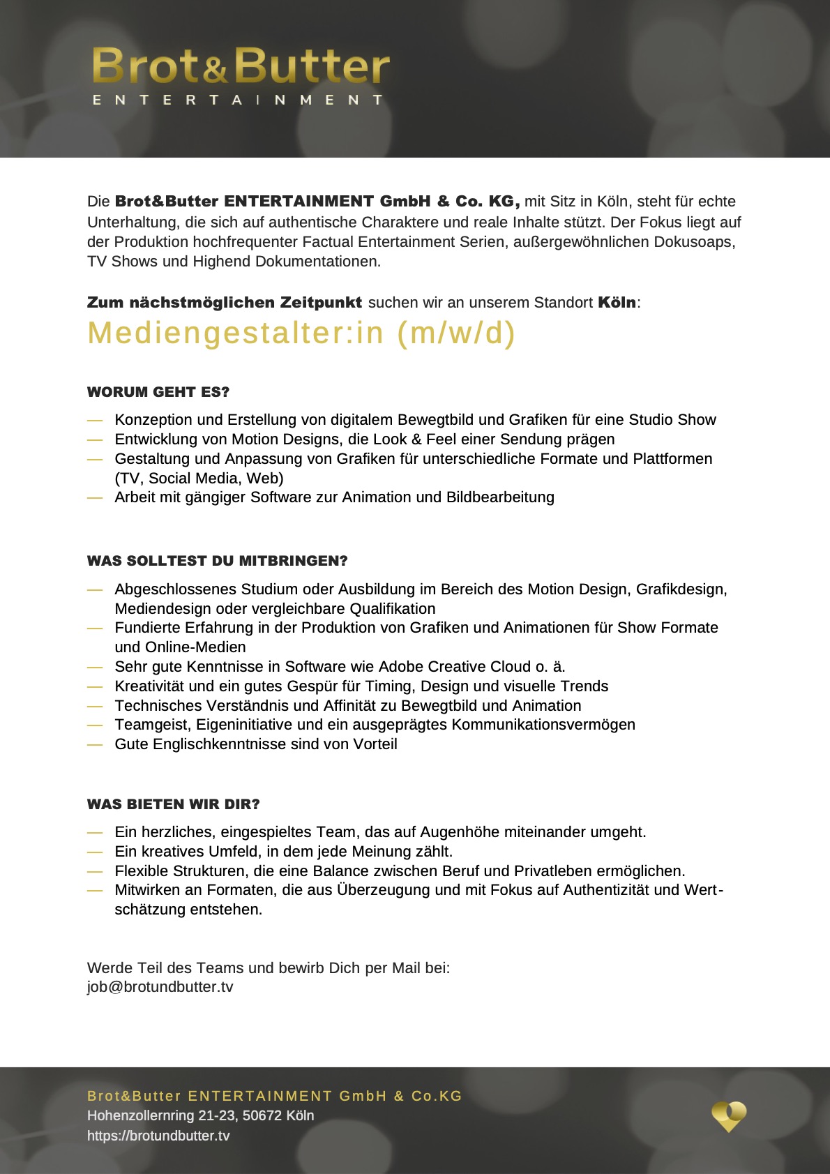 Mediengestalter:in (m/w/d)